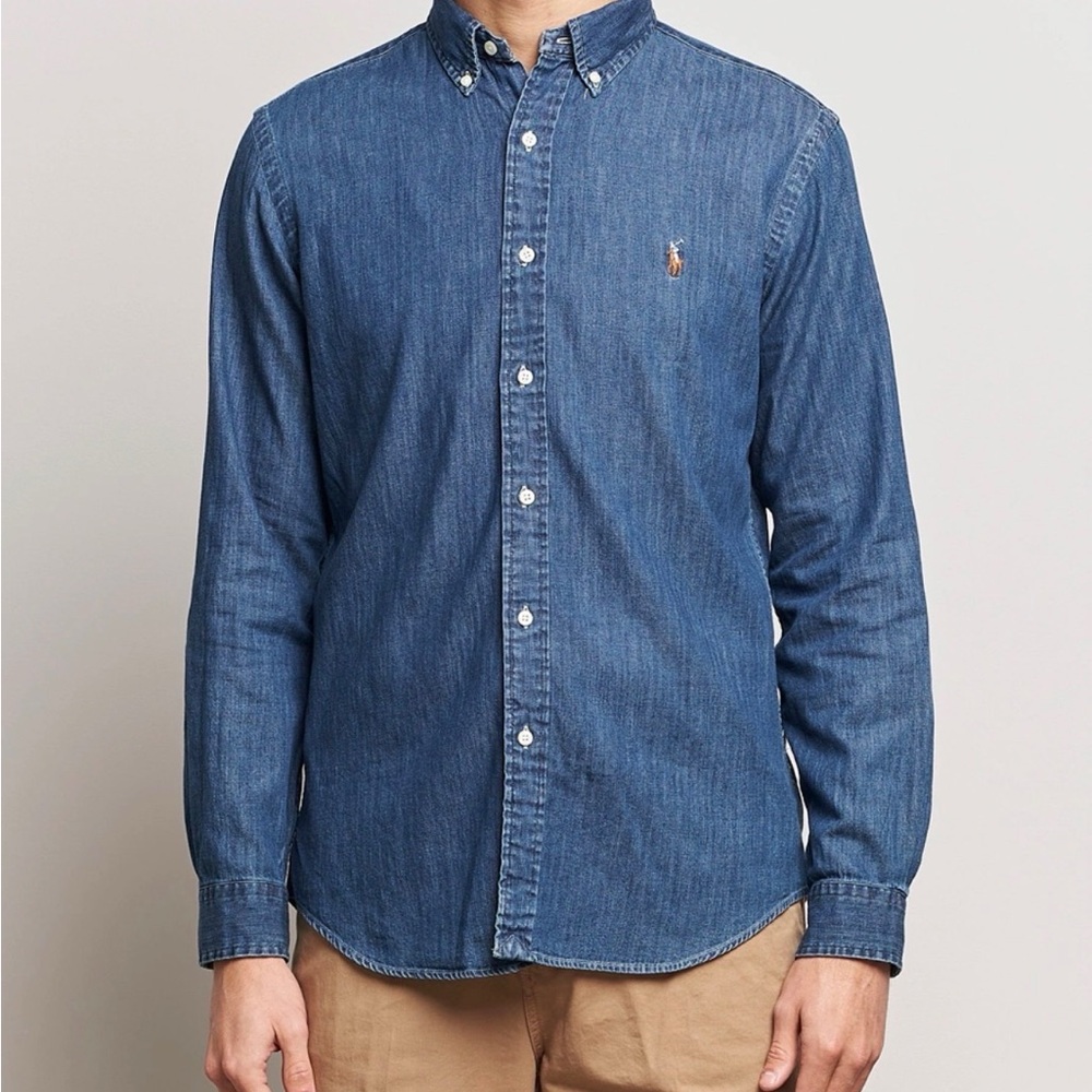 Polo Ralph Lauren Blue Denim Shirt